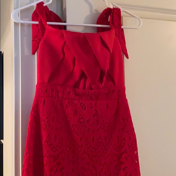 Red ASOS cocktail dress - Picture 2 of 3